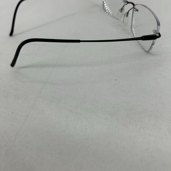 Silhouette 5561 Eyeglasses FRAMES 9040 Black ..[]19-150 Austria Titanium J812 - Picture 5 of 16